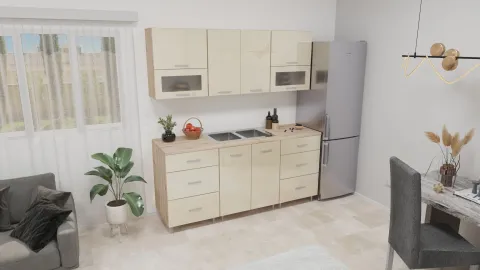 Gerda Magasfényű Blokk Konyha